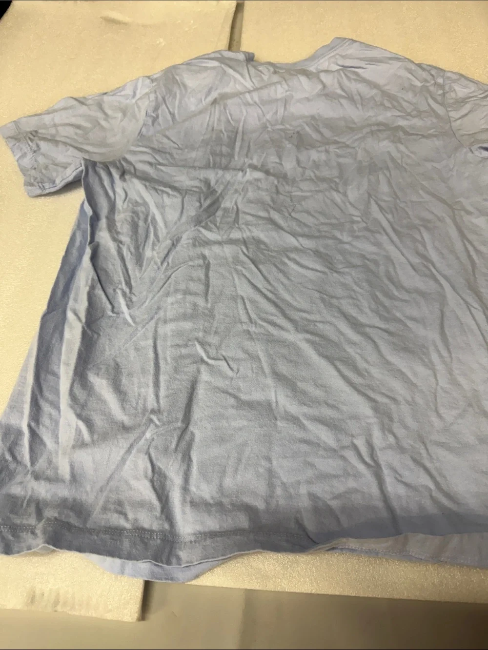 Nike Men’s Light Blue Tee with White Logo